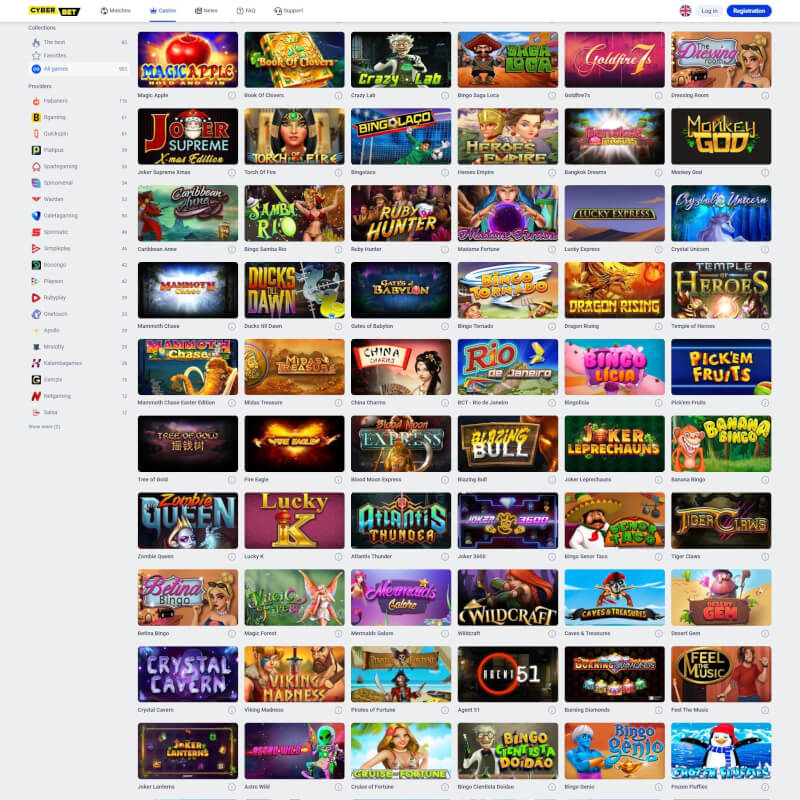 Cyber.bet Casino screenshot 2