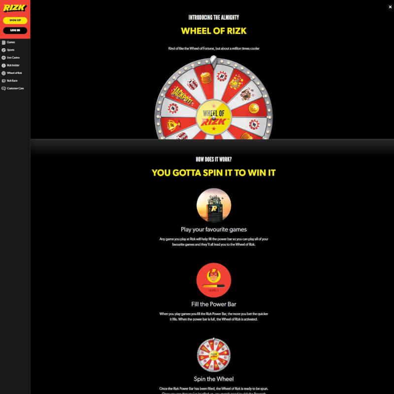 Rizk screenshot 3