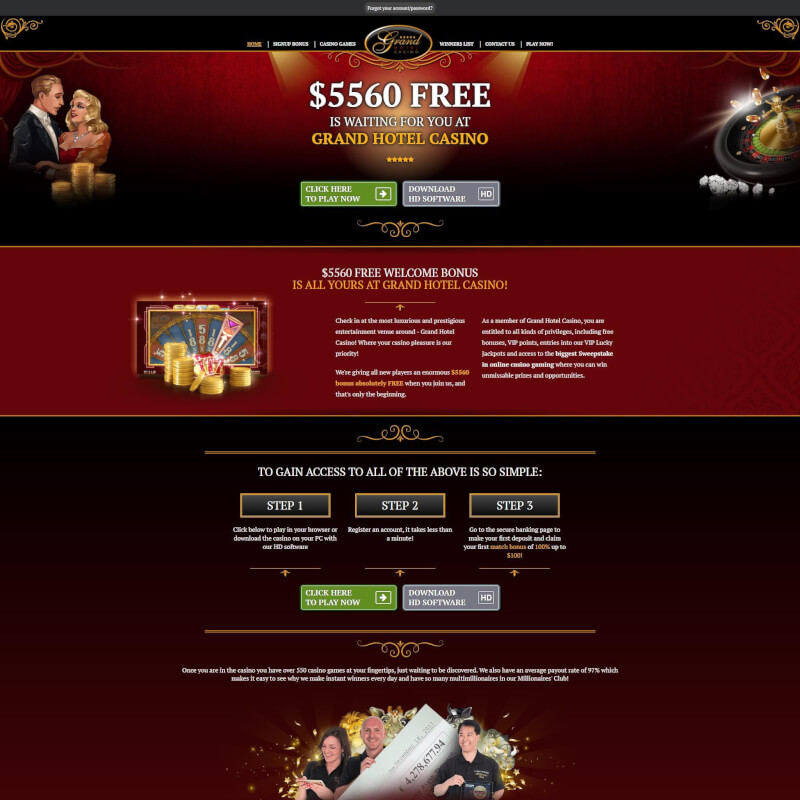 Grand resort Casino screenshot 1