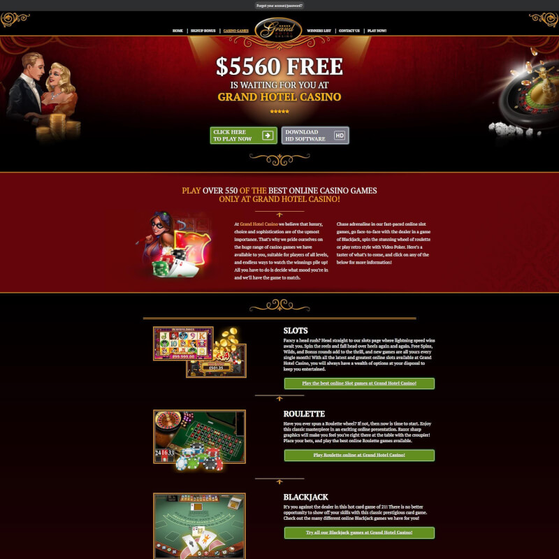 Grand resort Casino screenshot 2