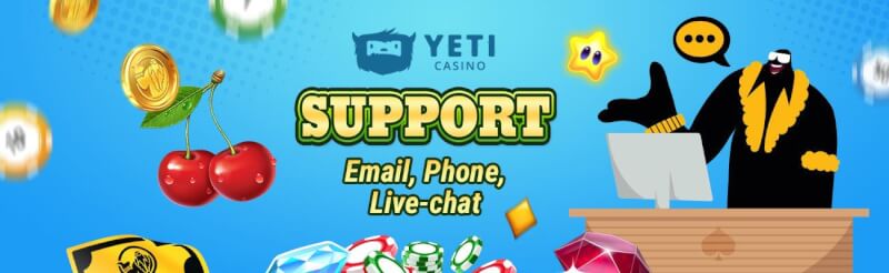 yeti casino support choices review and test-logo