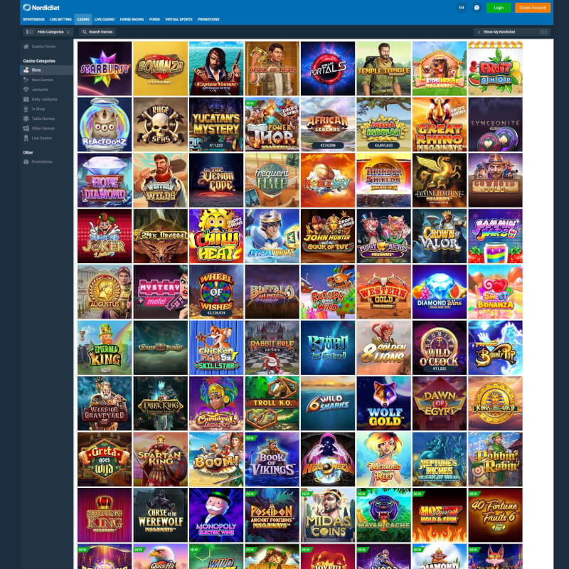 Nordicbet screenshot 2