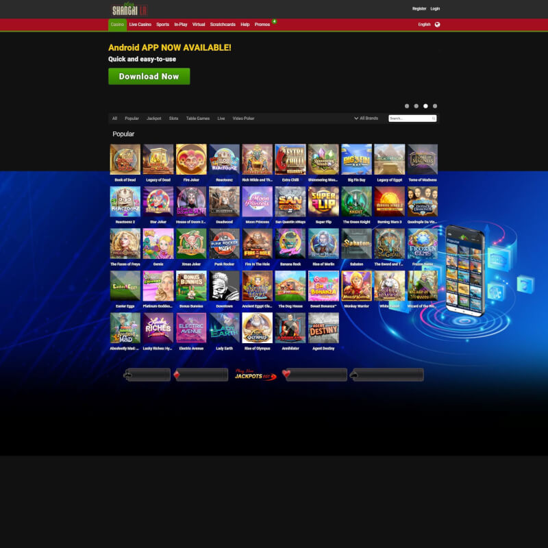 PlayShangriLa Casino screenshot 2